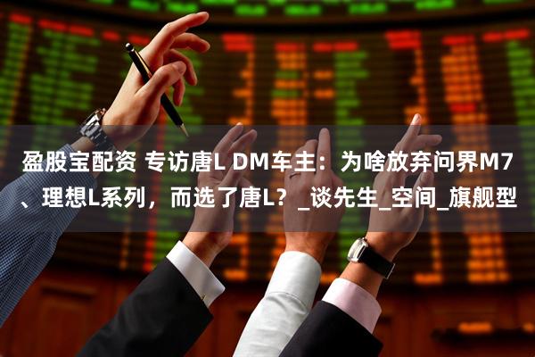 盈股宝配资 专访唐L DM车主：为啥放弃问界M7、理想L系列，而选了唐L？_谈先生_空间_旗舰型