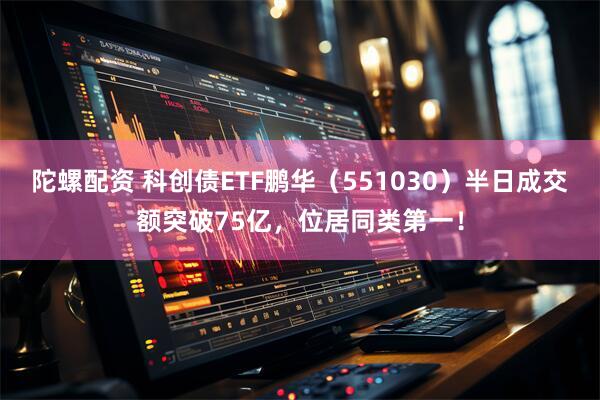 陀螺配资 科创债ETF鹏华（551030）半日成交额突破75亿，位居同类第一！