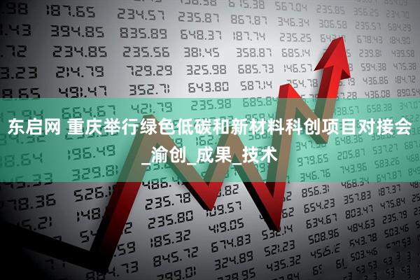 东启网 重庆举行绿色低碳和新材料科创项目对接会_渝创_成果_技术